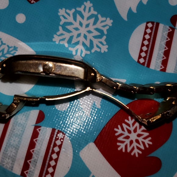 Gold Square Dial Watch - Picture 6 of 13